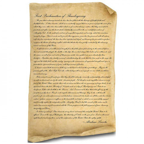 Sample proclamation for an individual image
