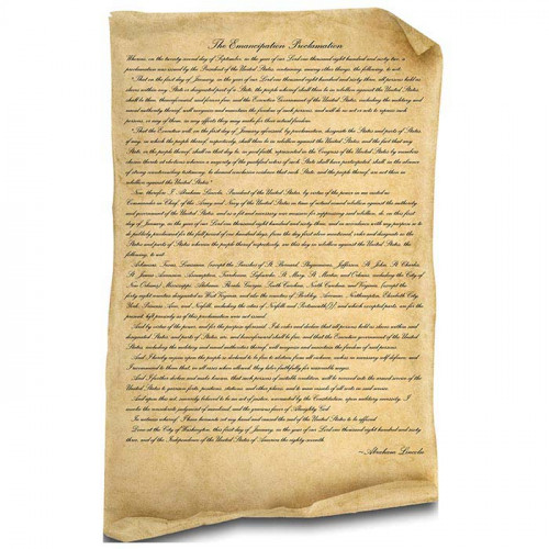 Template for a proclamation image